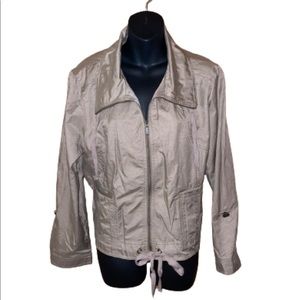 Christopher & Banks tan jacket size petite XL